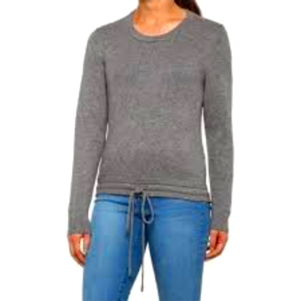 Heartloom crew neck tie waist sweater size XL